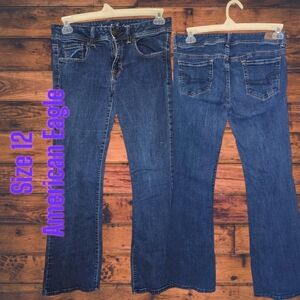 American Eagle Blue Jeans Size 12